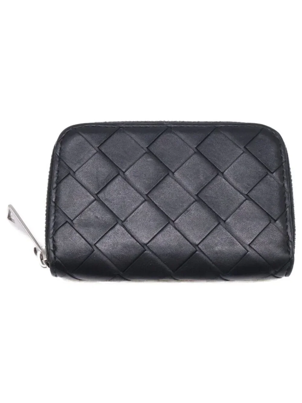 Bottega Veneta Intrecciato Leather Zip Around